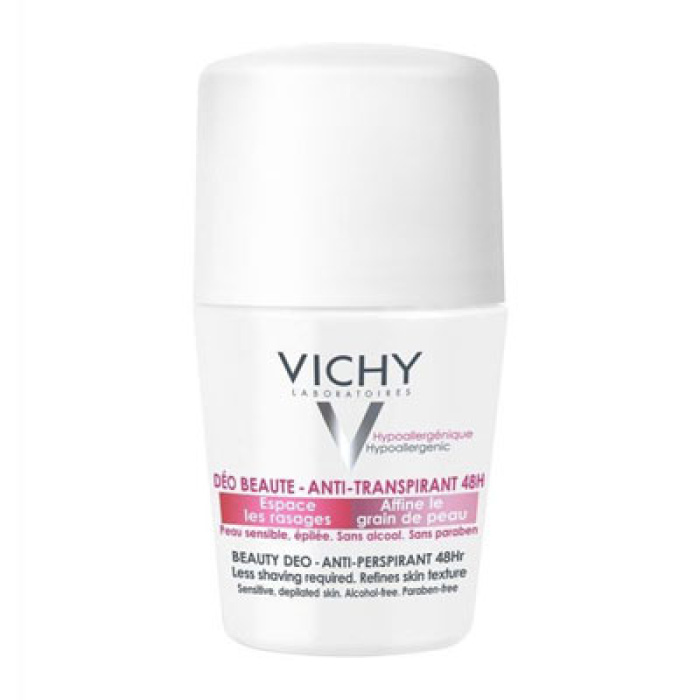 vichy deodorant 48h ideal finish roll on 50ml