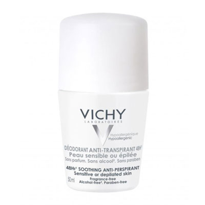 vichy deodorant 48h sensitive skin roll on 50ml