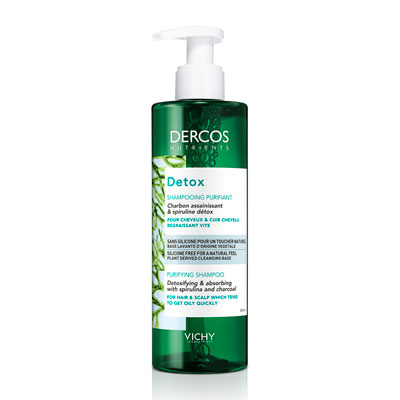 vichy dercos nutrients detox shampoo 250ml