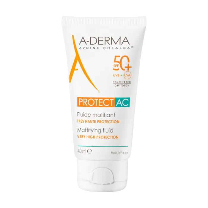 a derma protect ac mattifying fluid very high protection 40ml