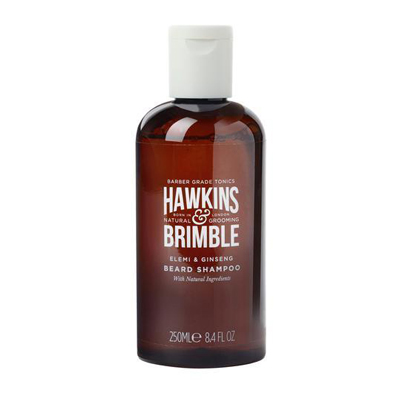 hawkins and brimble elemi and ginseng beard shampoo 250ml