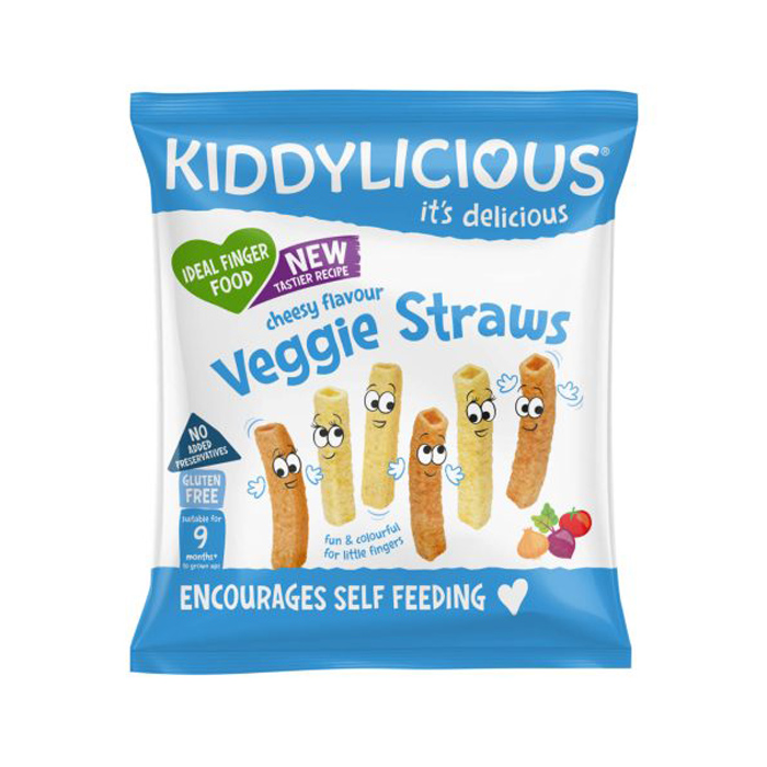 kiddylicious cheesy straws 12gr
