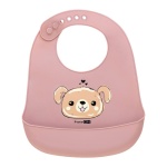 freeon-silicon-bib-animals-puppy-brown