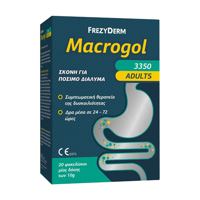 frezyderm macrogol 3350 adults 20fakeliskoiX10gr