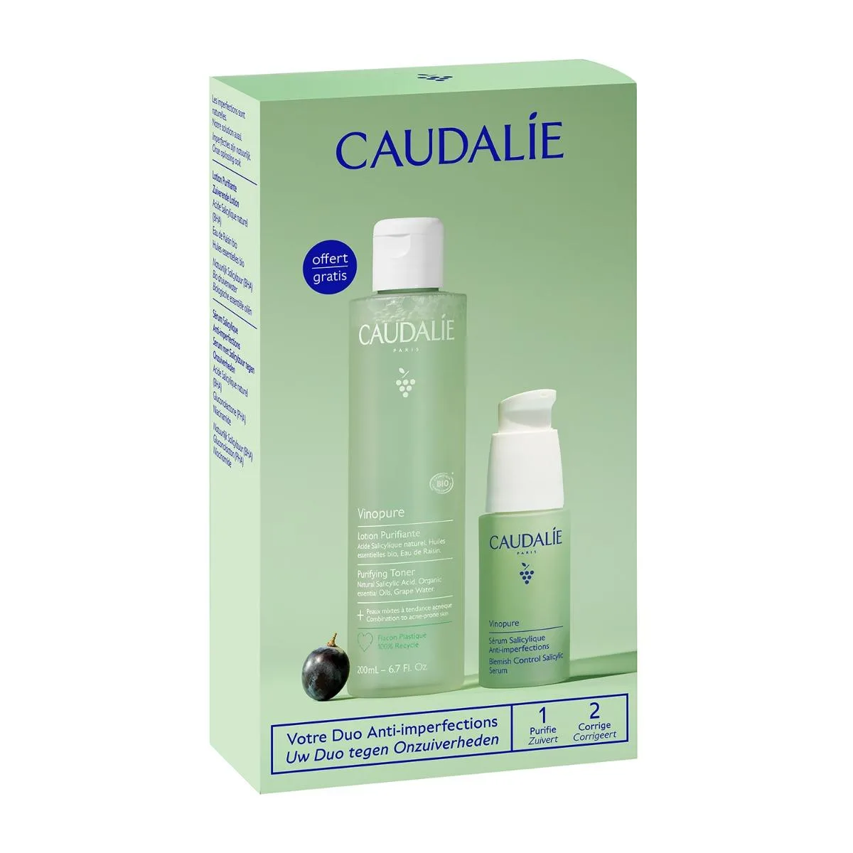 caudalie vinopure set2