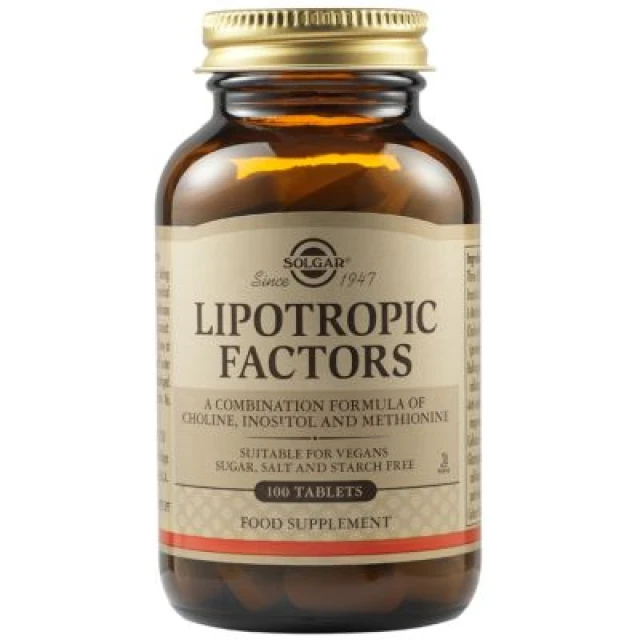 solgar lipotropic 100